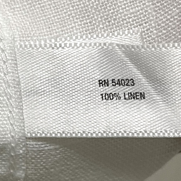 GAP Vintage White Linen Shirt - Picture 4 of 5